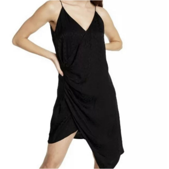 CUSHNIE Black Leopard Print Dress - Picture 3 of 10